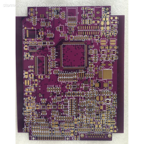 FR4 2.0mm purple Solder ENIG  PCB